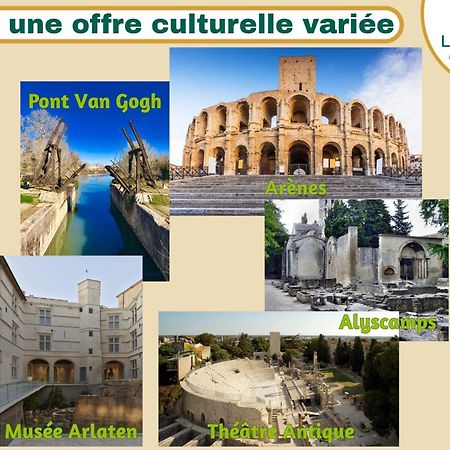 Ferienwohnung Divonne - Loft Cosy Avec Jardin Partage Arles Exterior foto