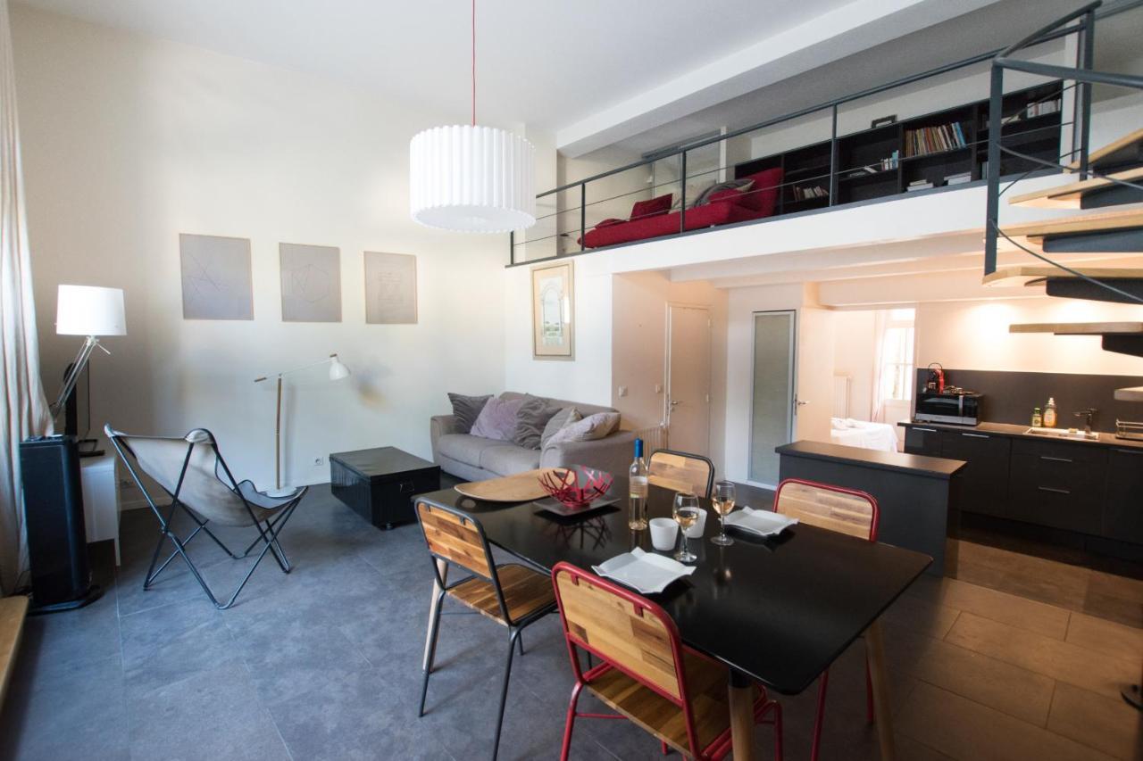 Ferienwohnung Divonne - Loft Cosy Avec Jardin Partage Arles Exterior foto
