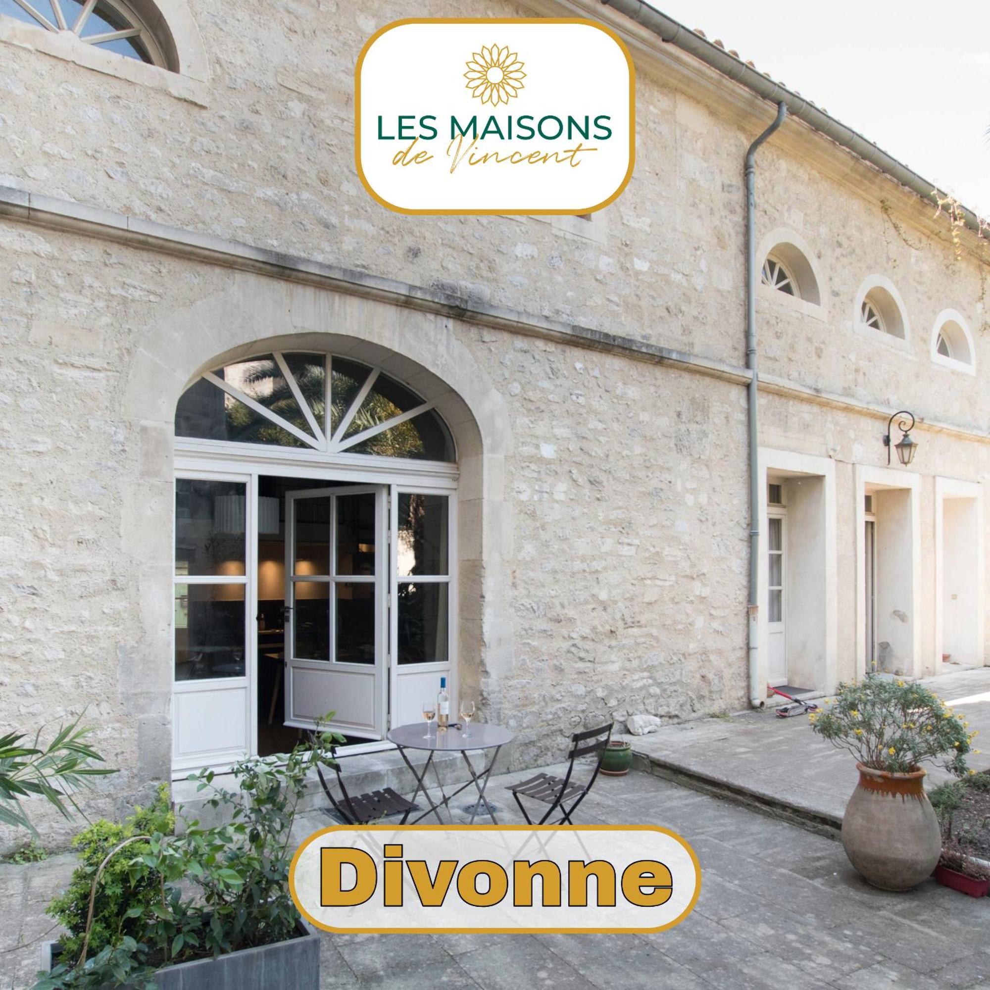Ferienwohnung Divonne - Loft Cosy Avec Jardin Partage Arles Exterior foto